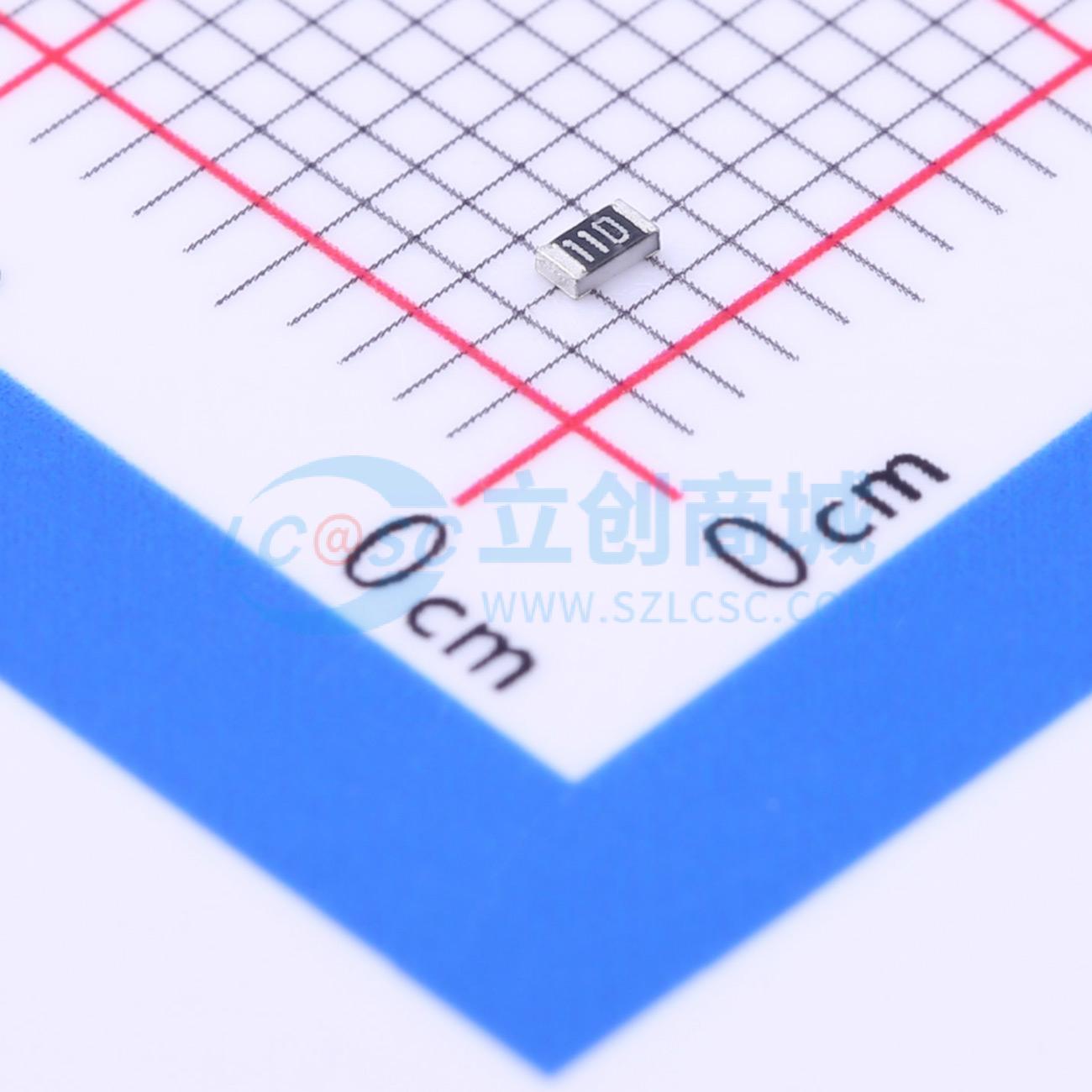 点击查看大图 RC0603FR-07127KL实物图