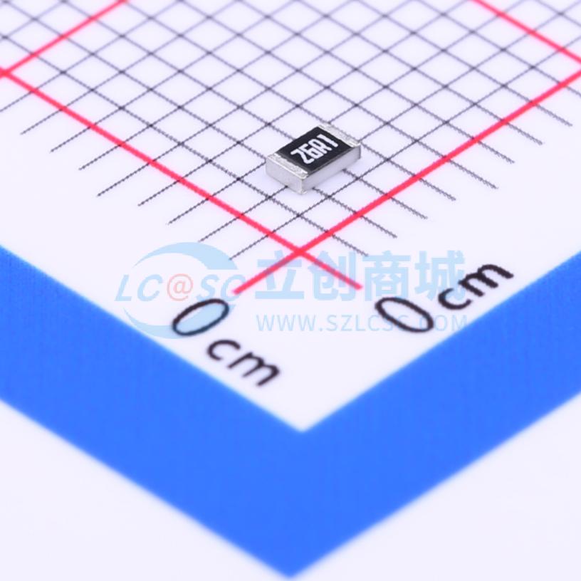 点击查看大图 RC0805FR-0726R1L实物图