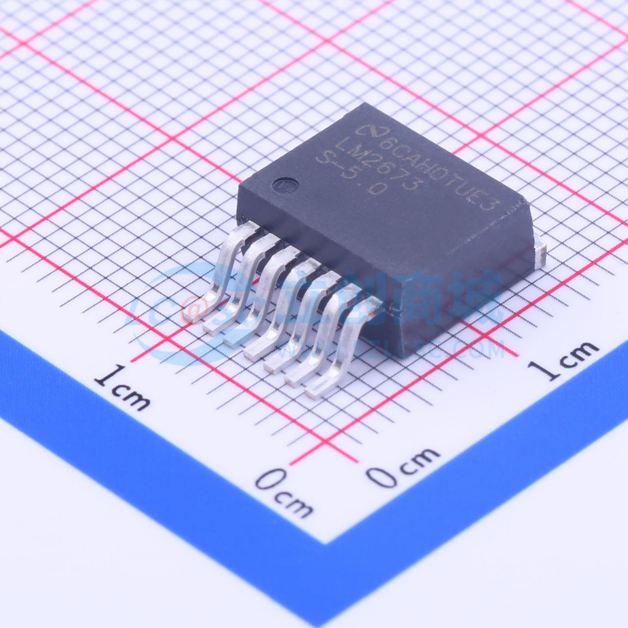 点击查看大图 LM2673S-5.0/NOPB实物图
