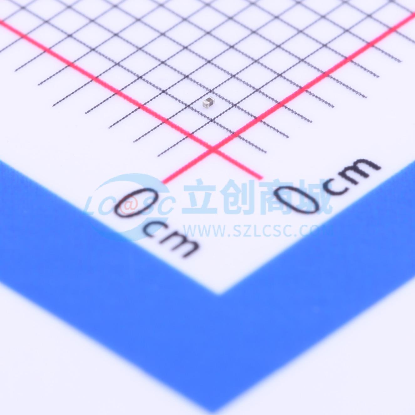 点击查看大图 CM02X5R104M06AH实物图