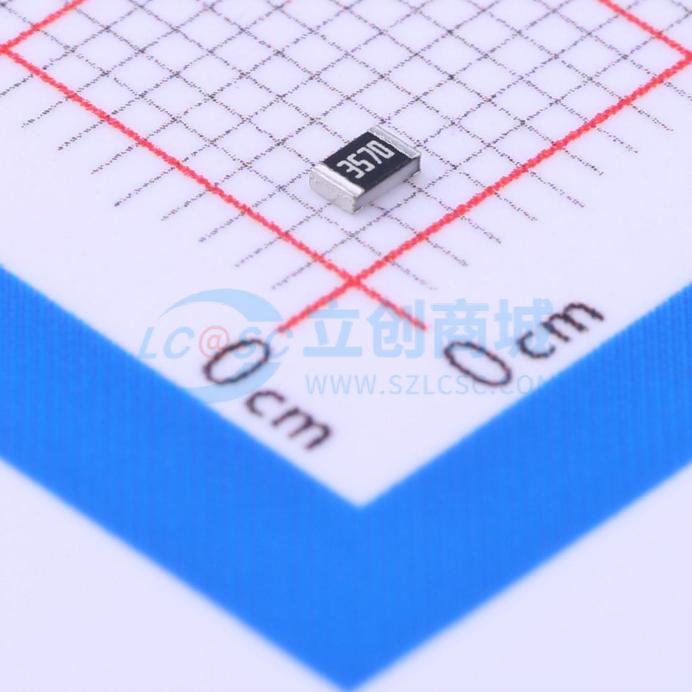点击查看大图 AC0805FR-07357RL实物图