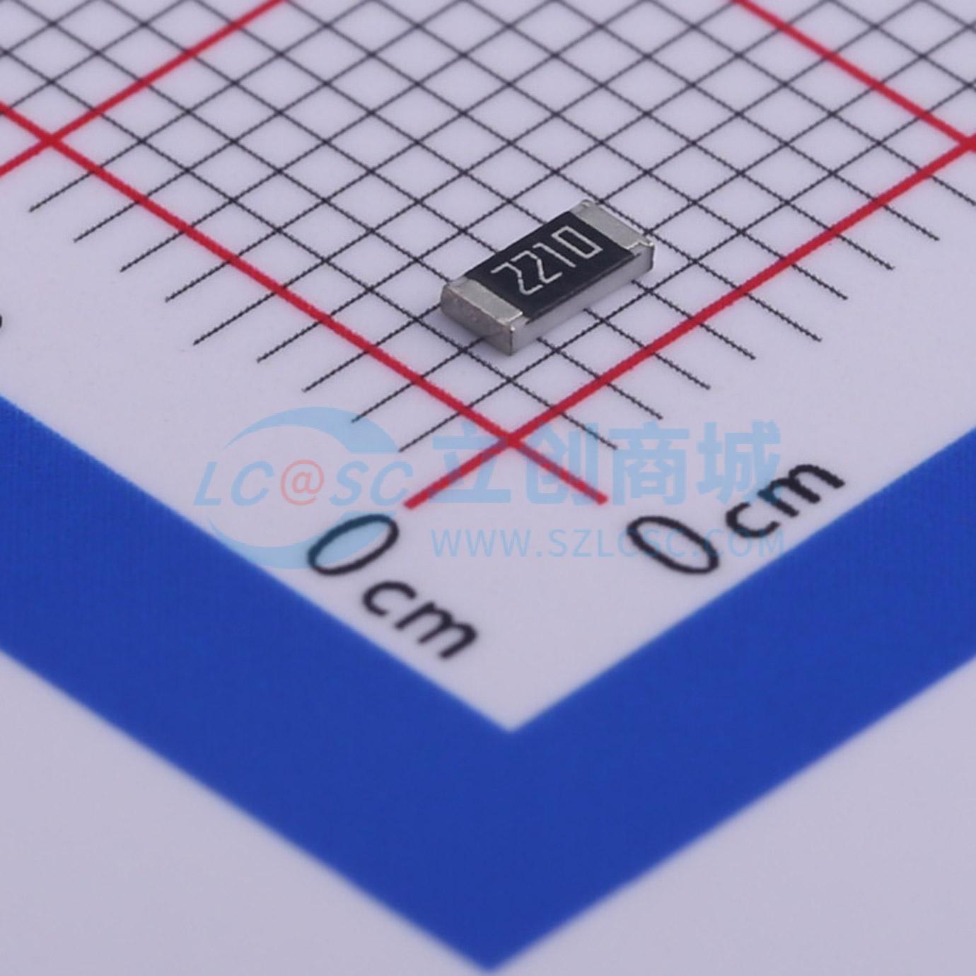 点击查看大图 RC1206FR-07221RL实物图