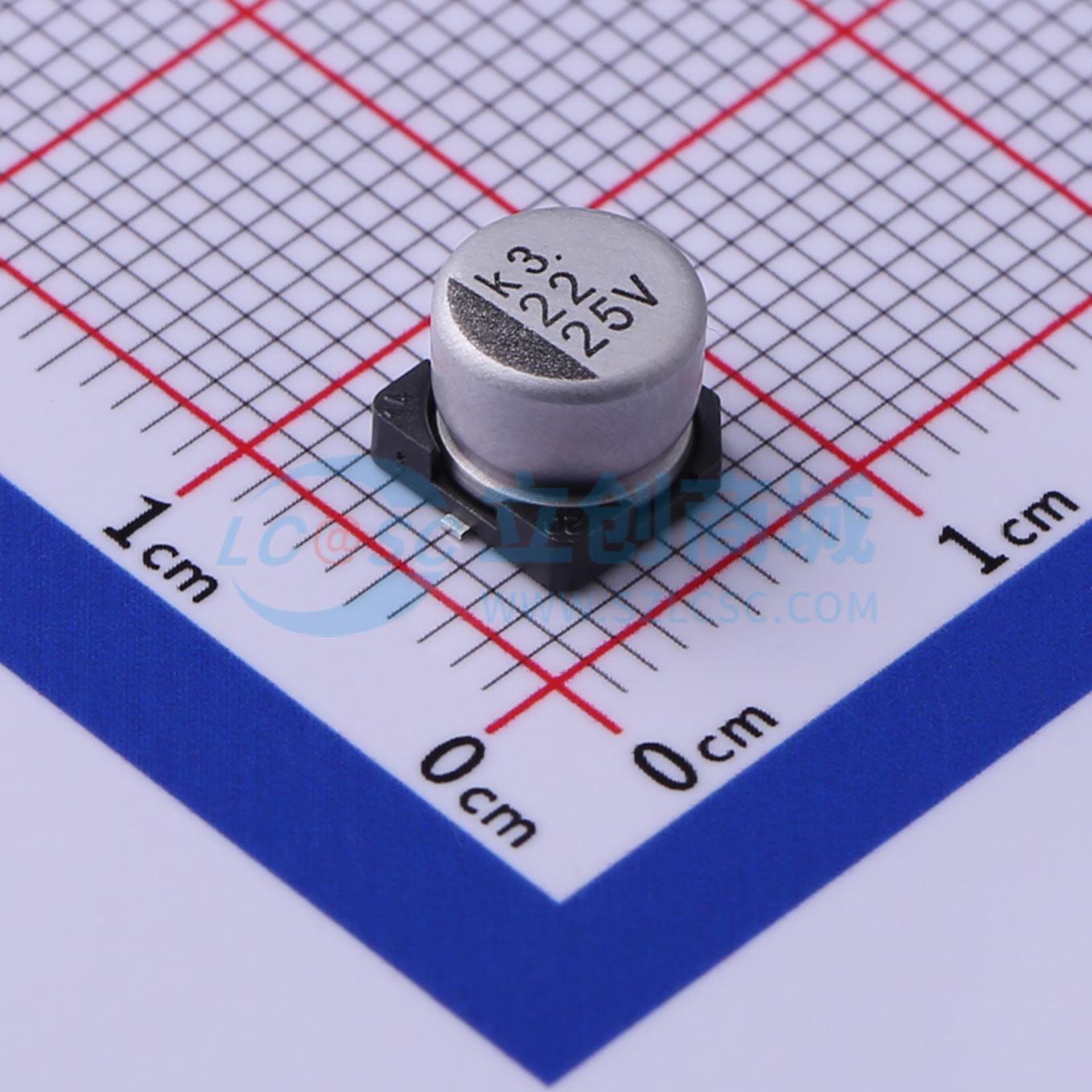 点击查看大图 UWX1E220MCL1GB实物图