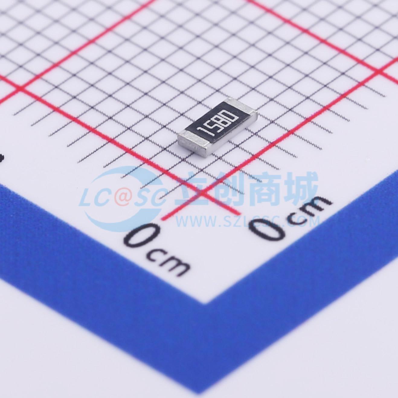 点击查看大图 RC1206FR-07158RL实物图