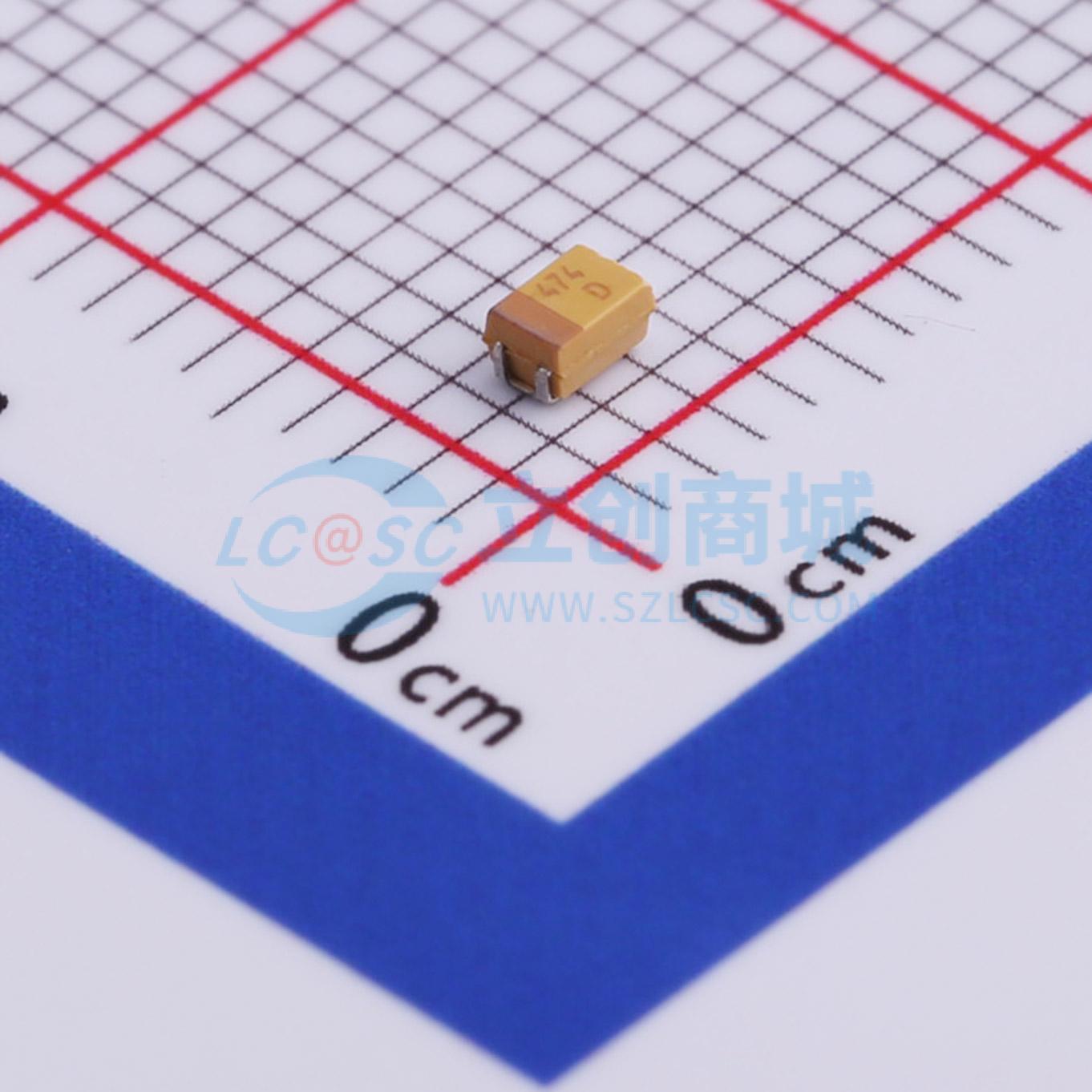 点击查看大图 TAJR474K020RNJ实物图