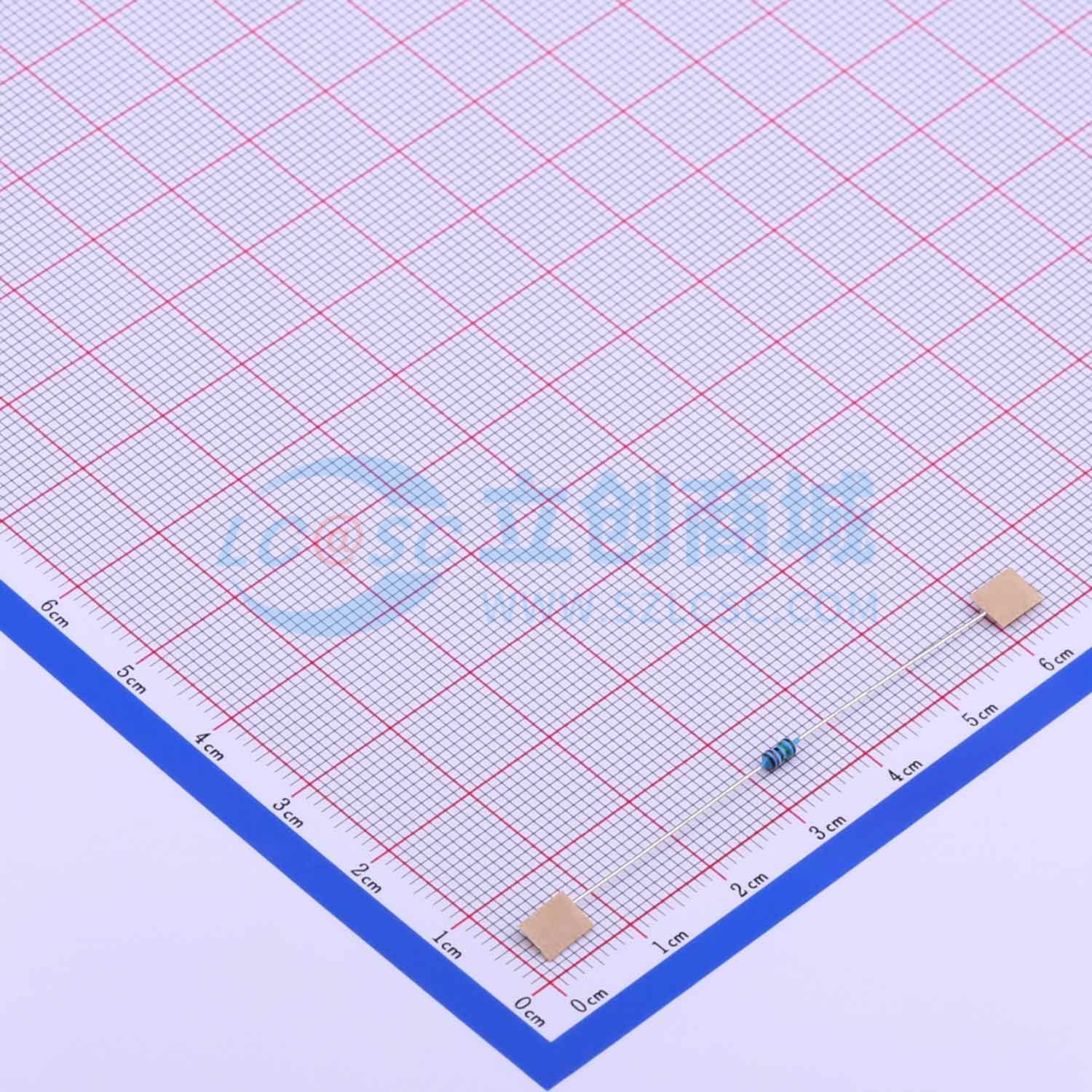 点击查看大图 RN 1/8W 15K F T/B A1实物图