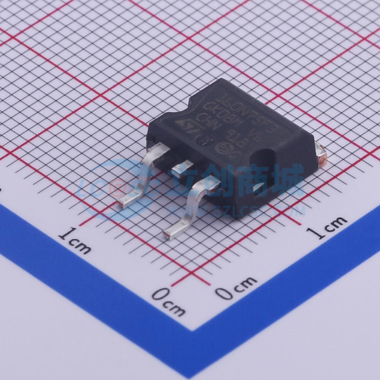 点击查看大图 STB160N75F3实物图