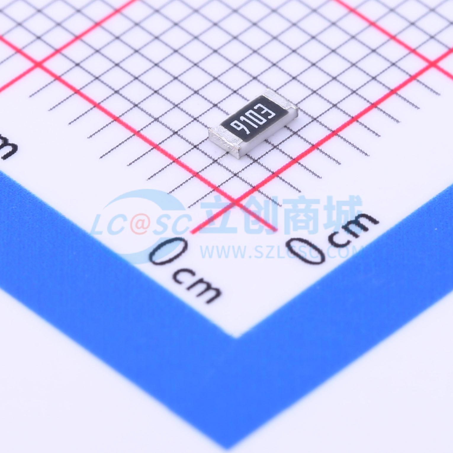 点击查看大图 CR1206F910KP05Z实物图