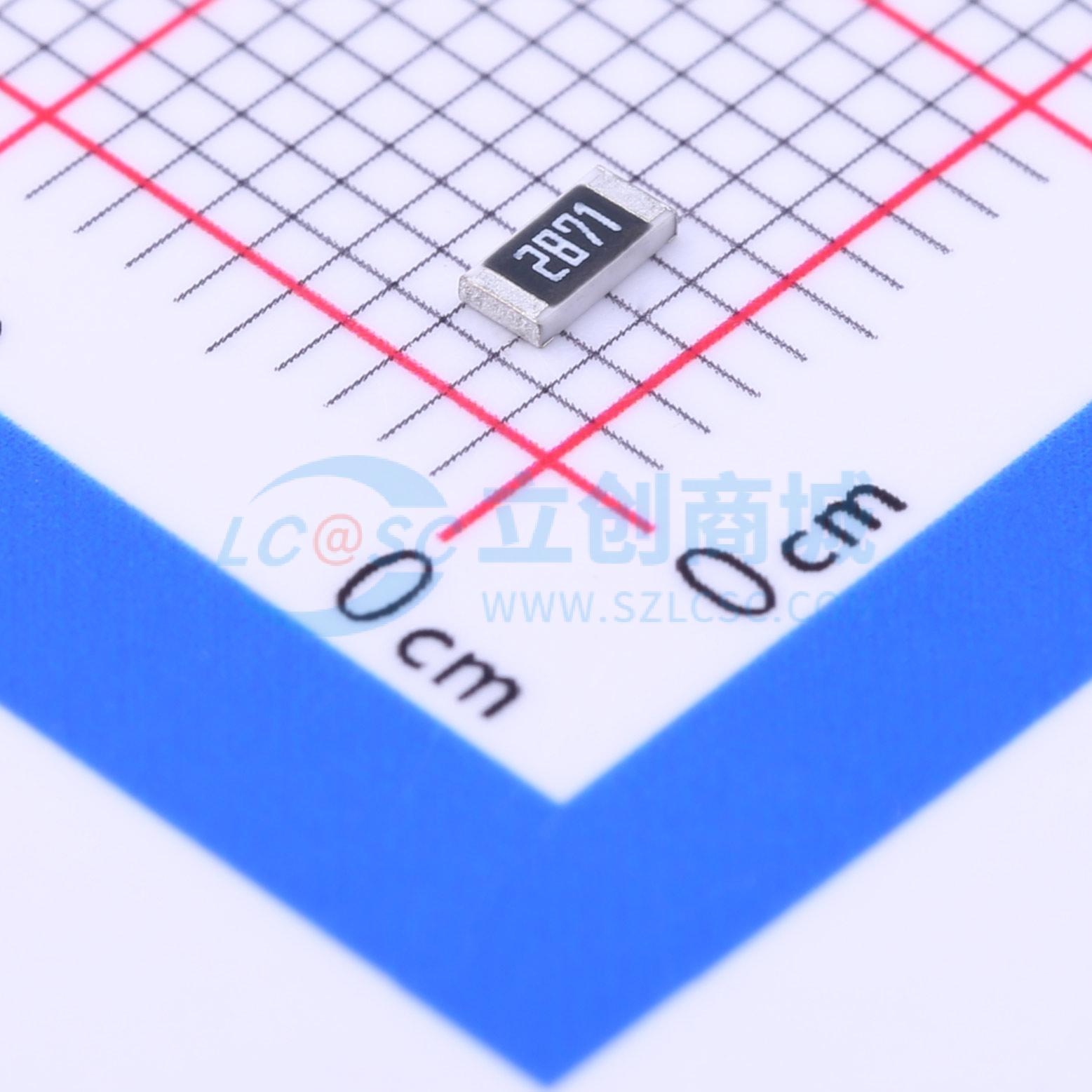 点击查看大图 CR1206F2K87P05Z实物图