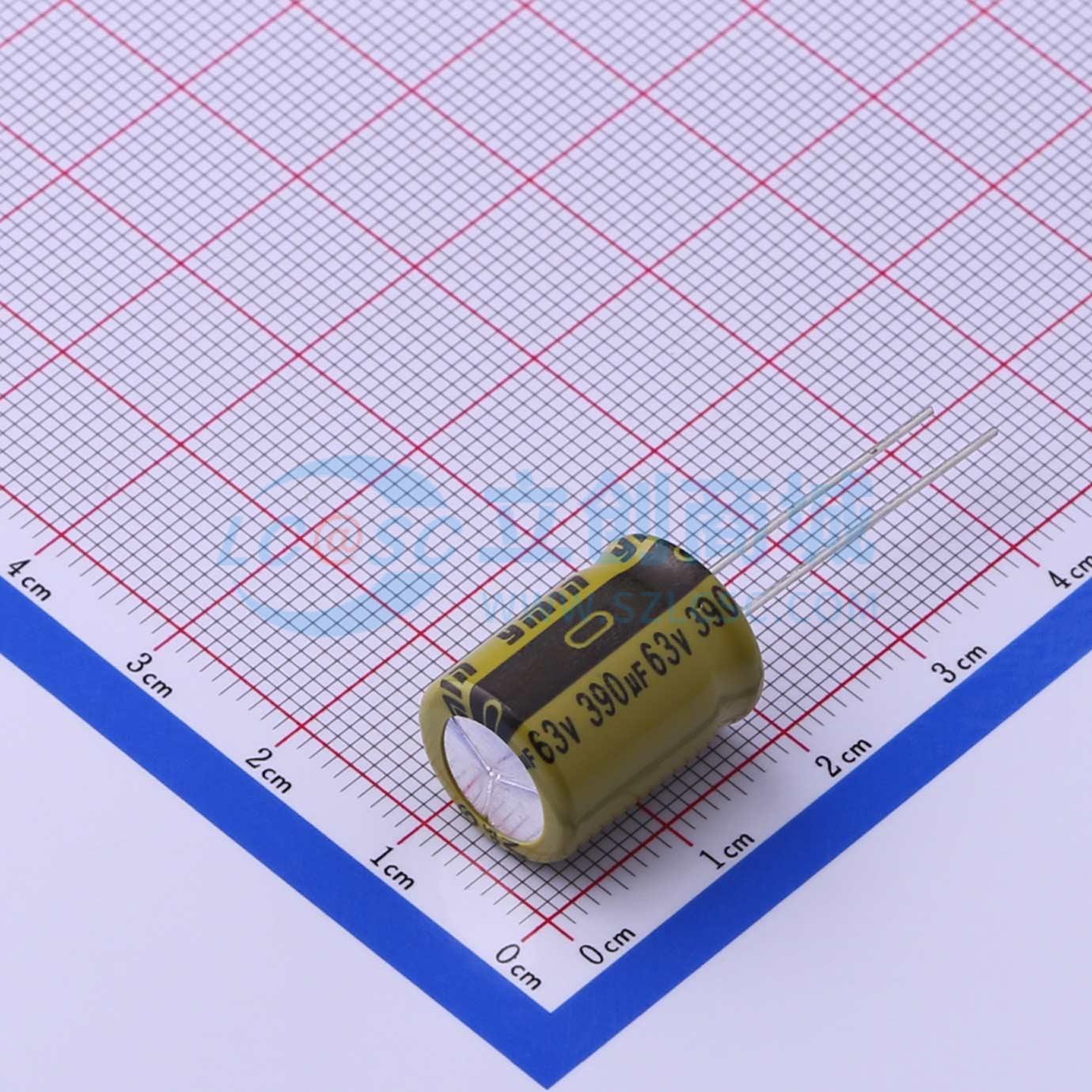 点击查看大图 LKML1601J391MF实物图