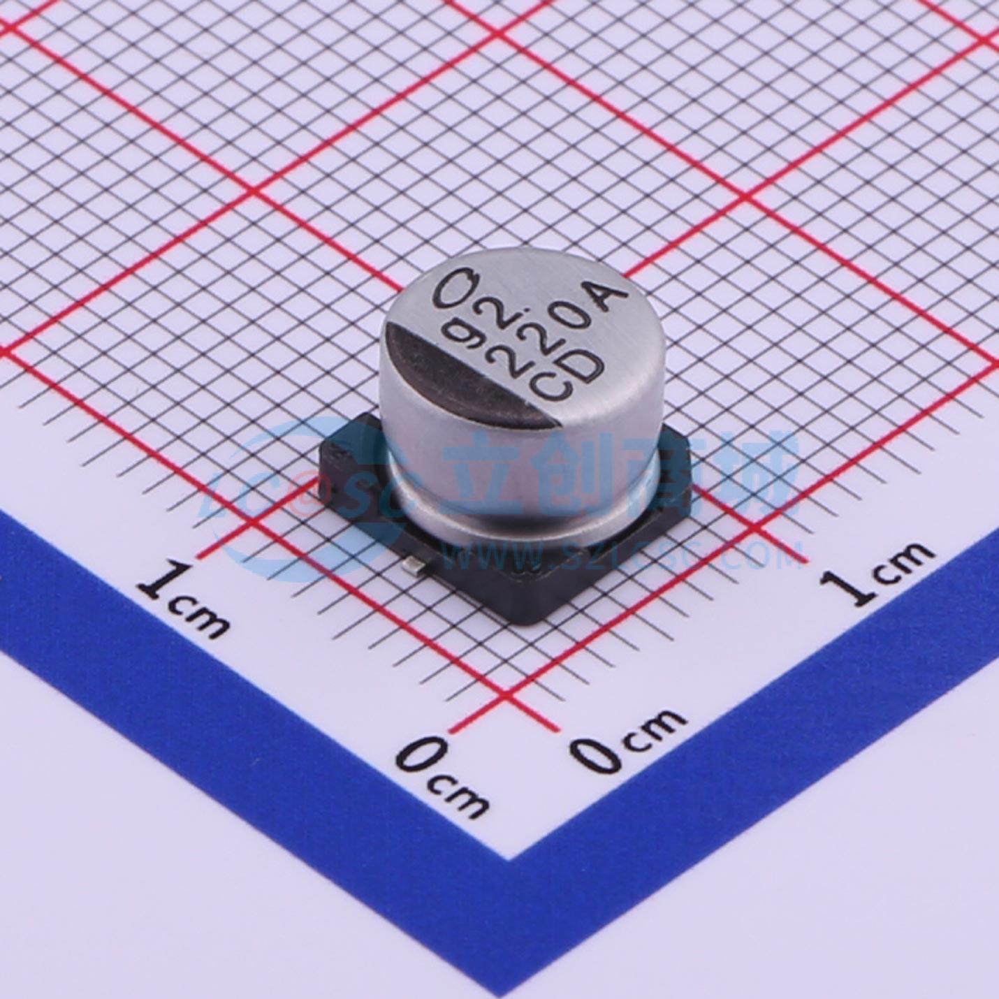 UCD1A221MCL6GS实物图