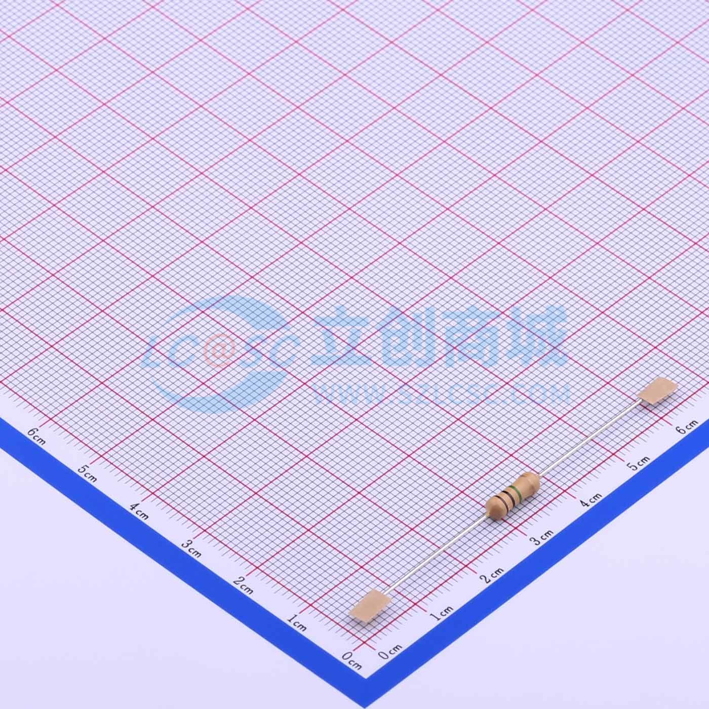 点击查看大图 RD 1WS 1M J T/B A1实物图