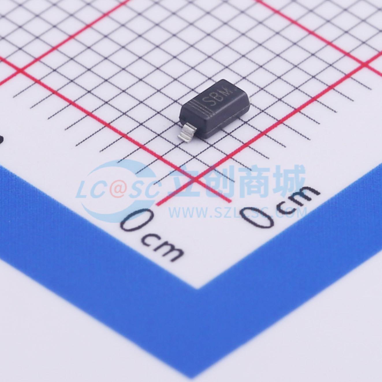 点击查看大图 BAT54T实物图