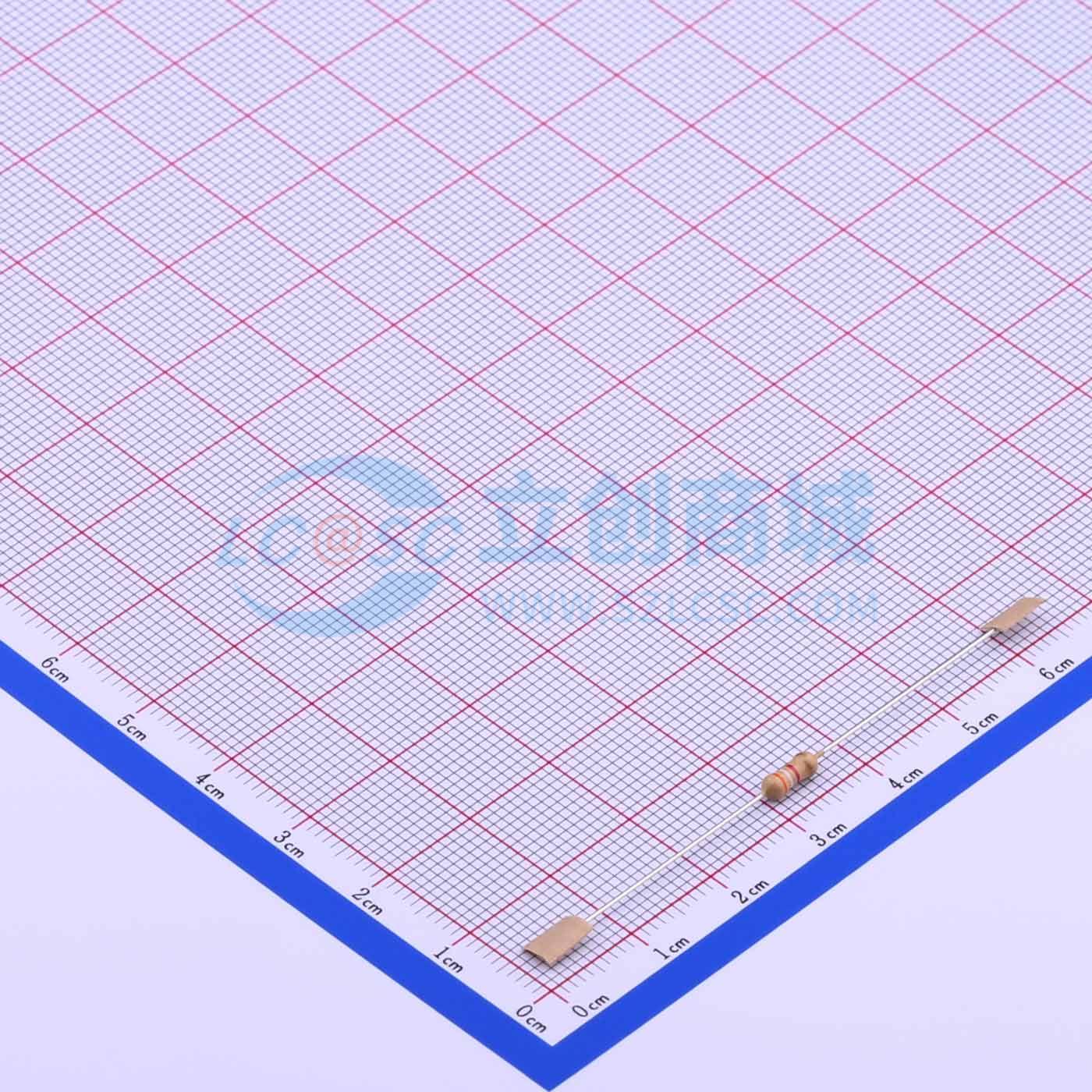 点击查看大图 RD 1/4W 3K9 J T/B A1实物图