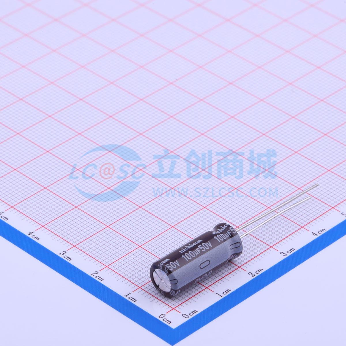 点击查看大图 UPM1H101MPD实物图
