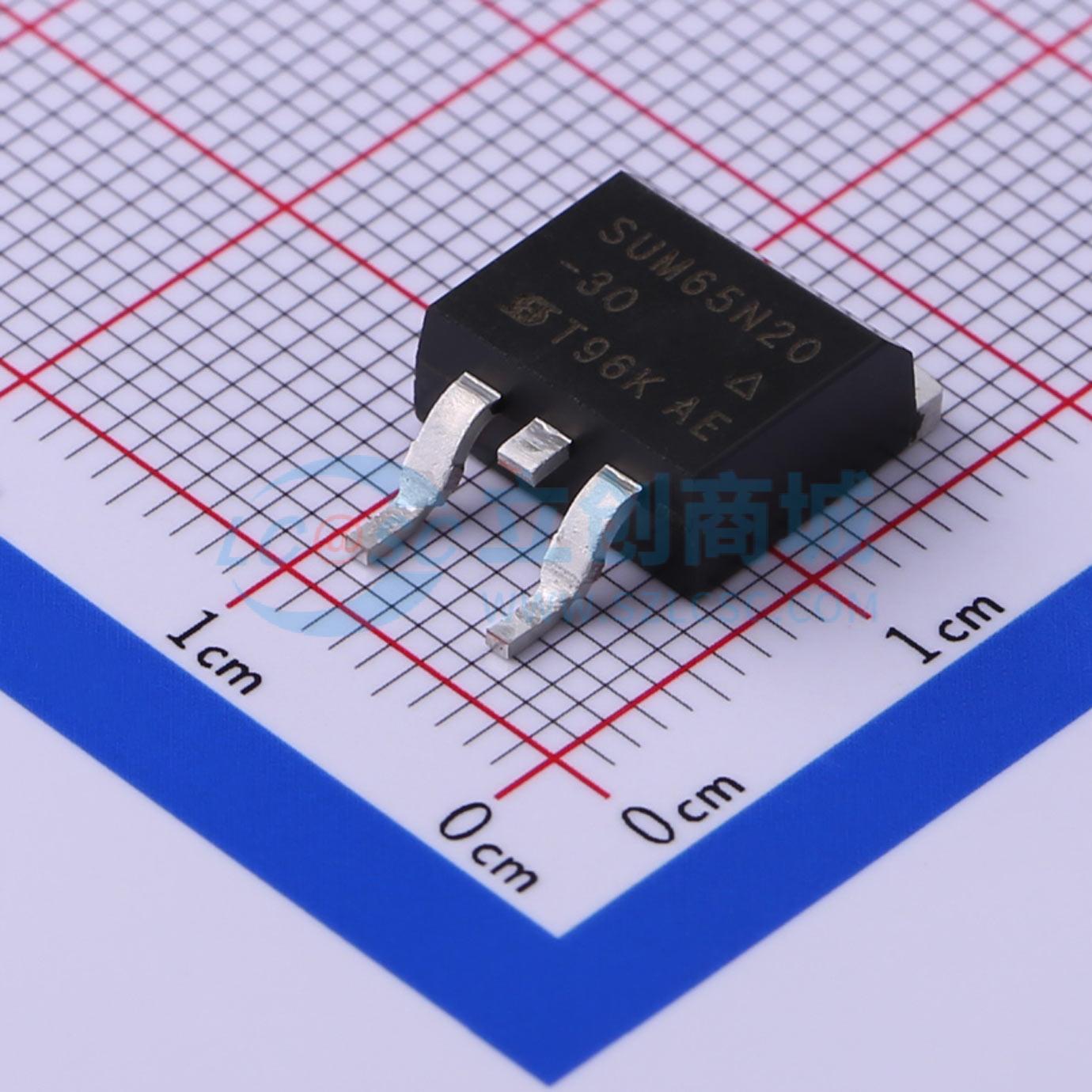 SUM65N20-30-E3实物图