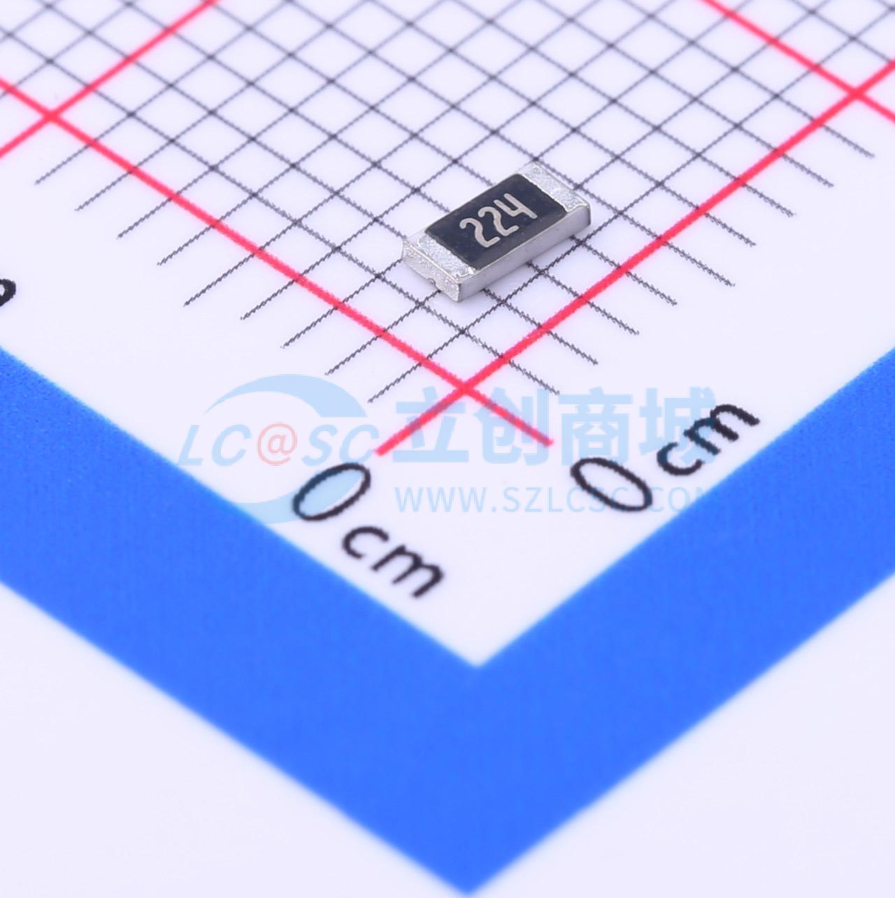 点击查看大图 CR1206J220KP05Z实物图