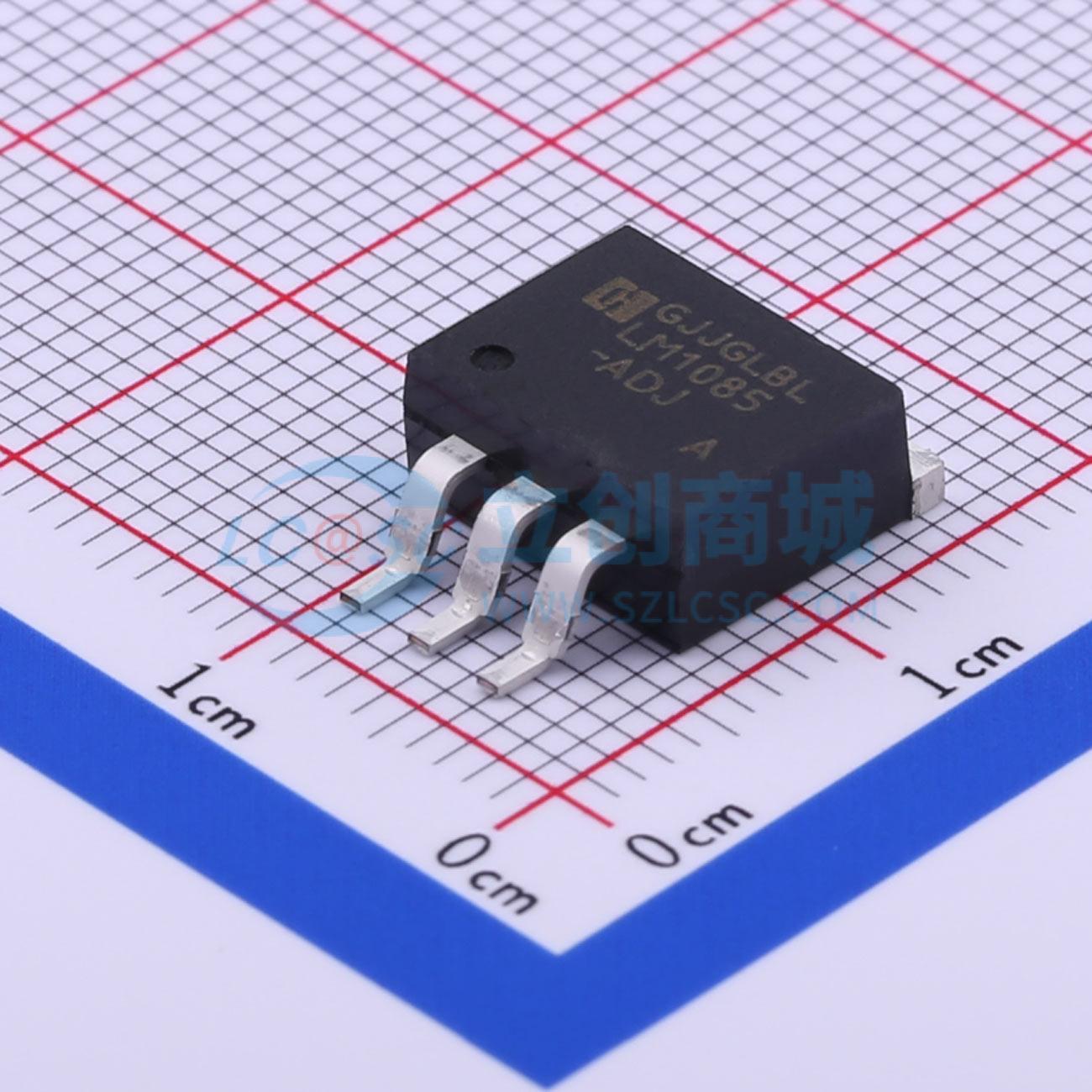 点击查看大图 LM1085S-ADJ/TR实物图