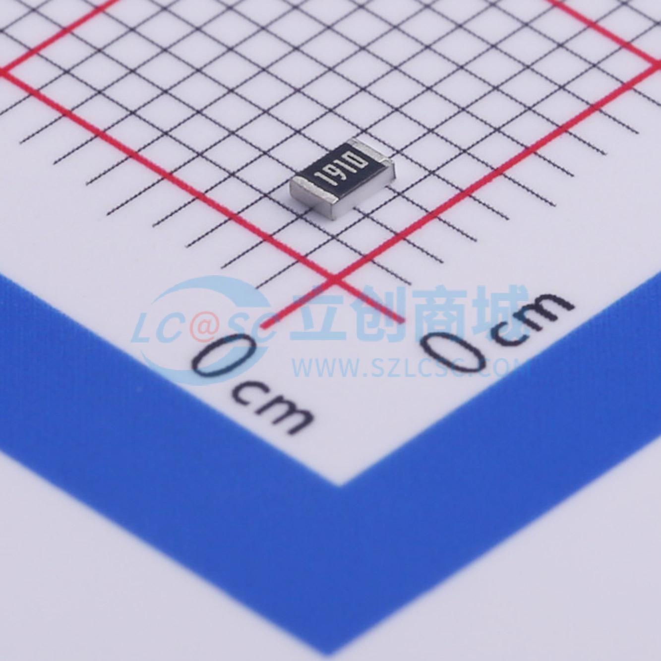 点击查看大图 RC0805FR-07191RL实物图