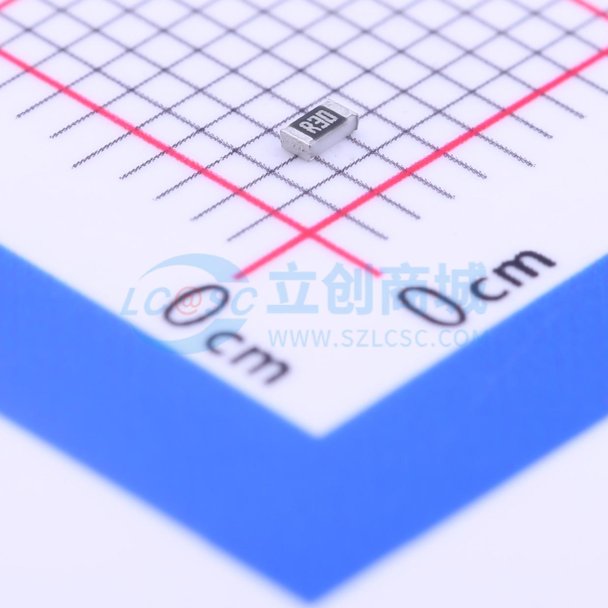 点击查看大图 CR0603JR300P05Z实物图