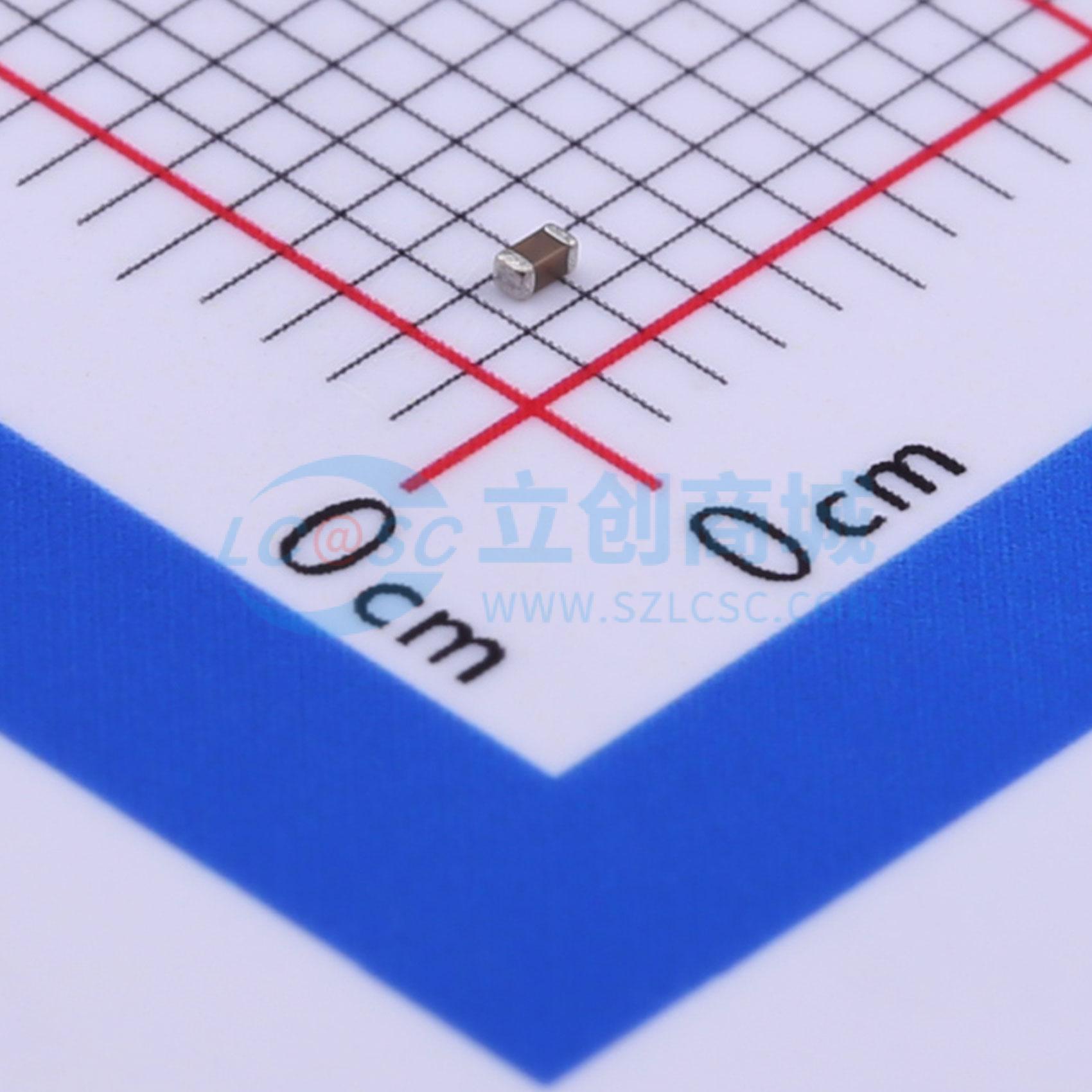 点击查看大图 0402F683Z250CT实物图