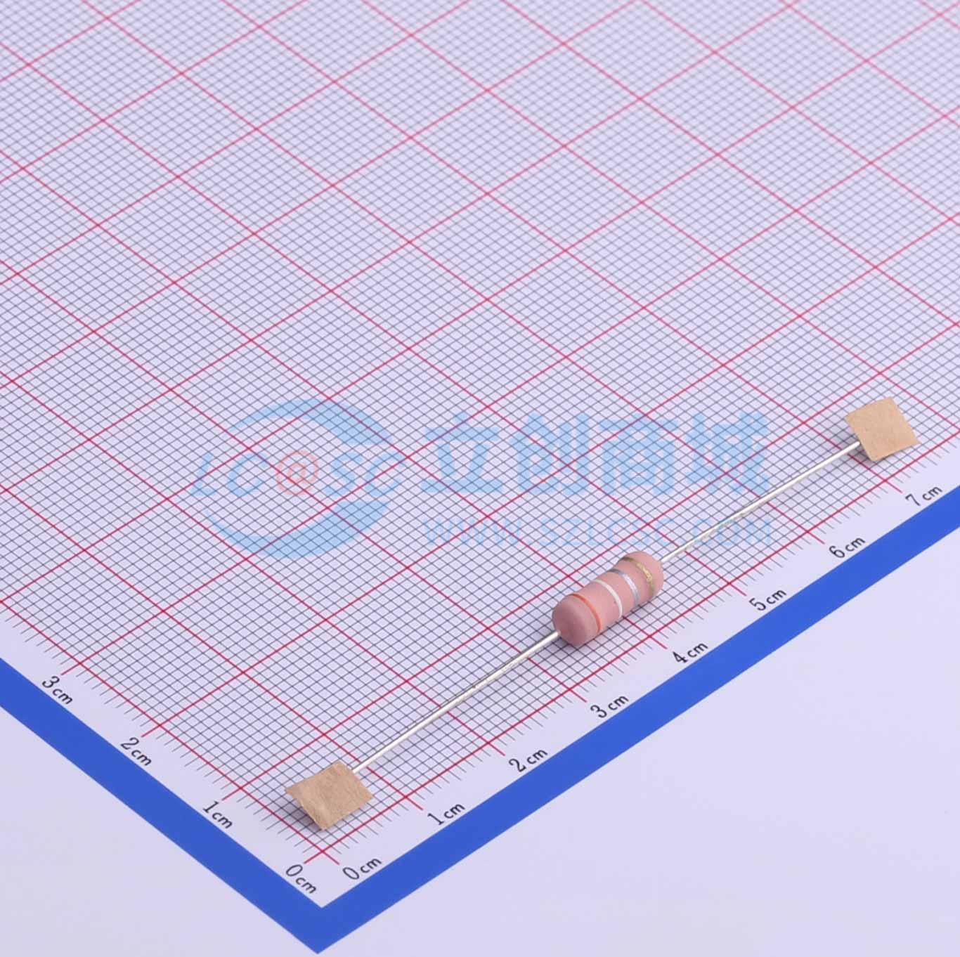 点击查看大图 MO2WS-0Ω39±5%-6T63实物图