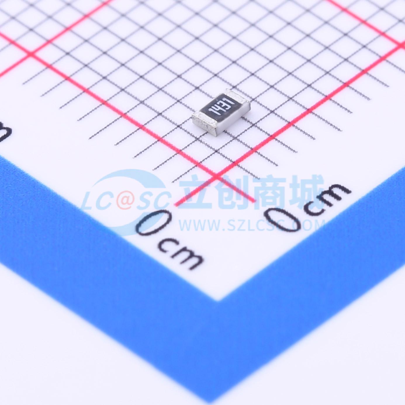 点击查看大图 CR0805F1K43P05Z实物图