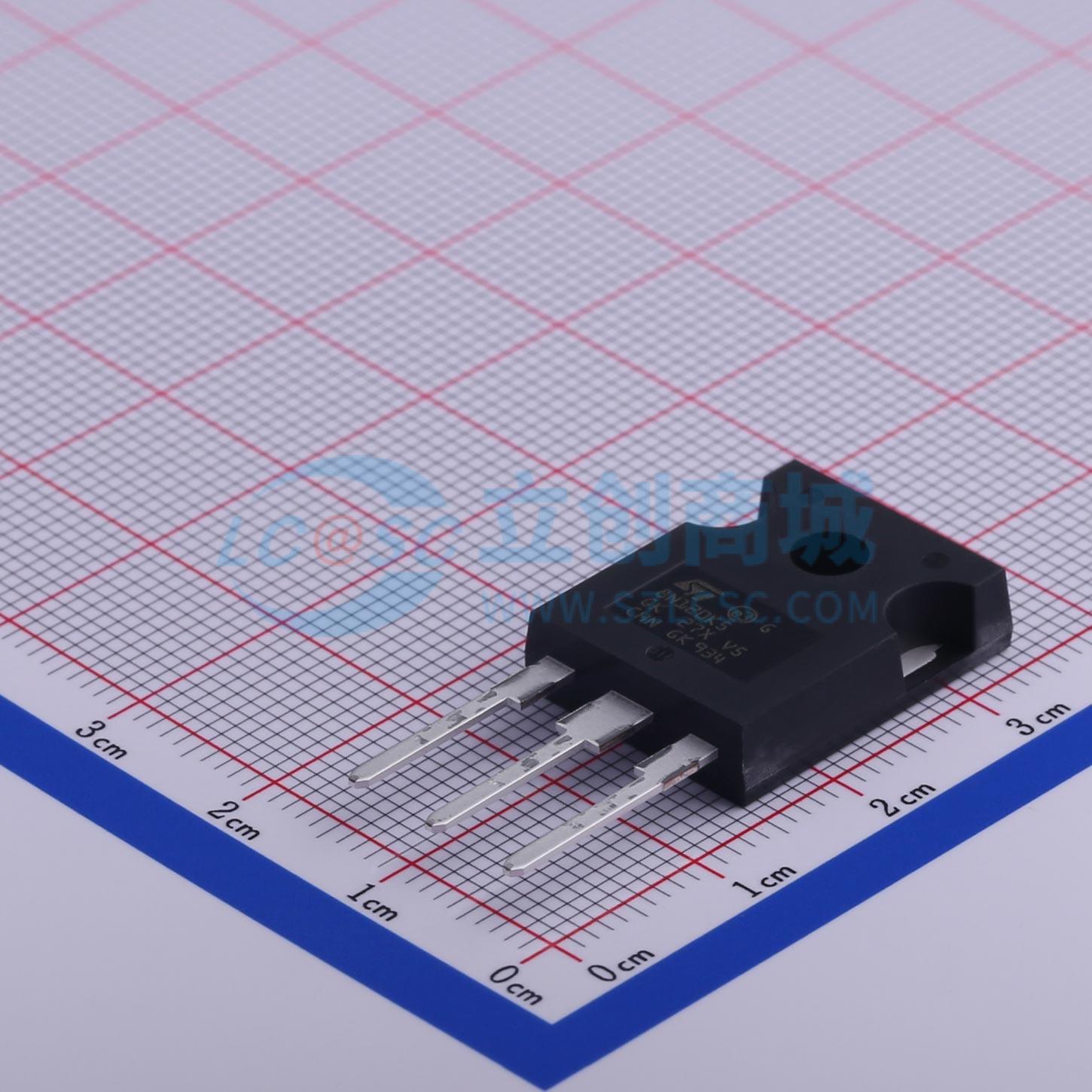 点击查看大图 STW8N120K5实物图