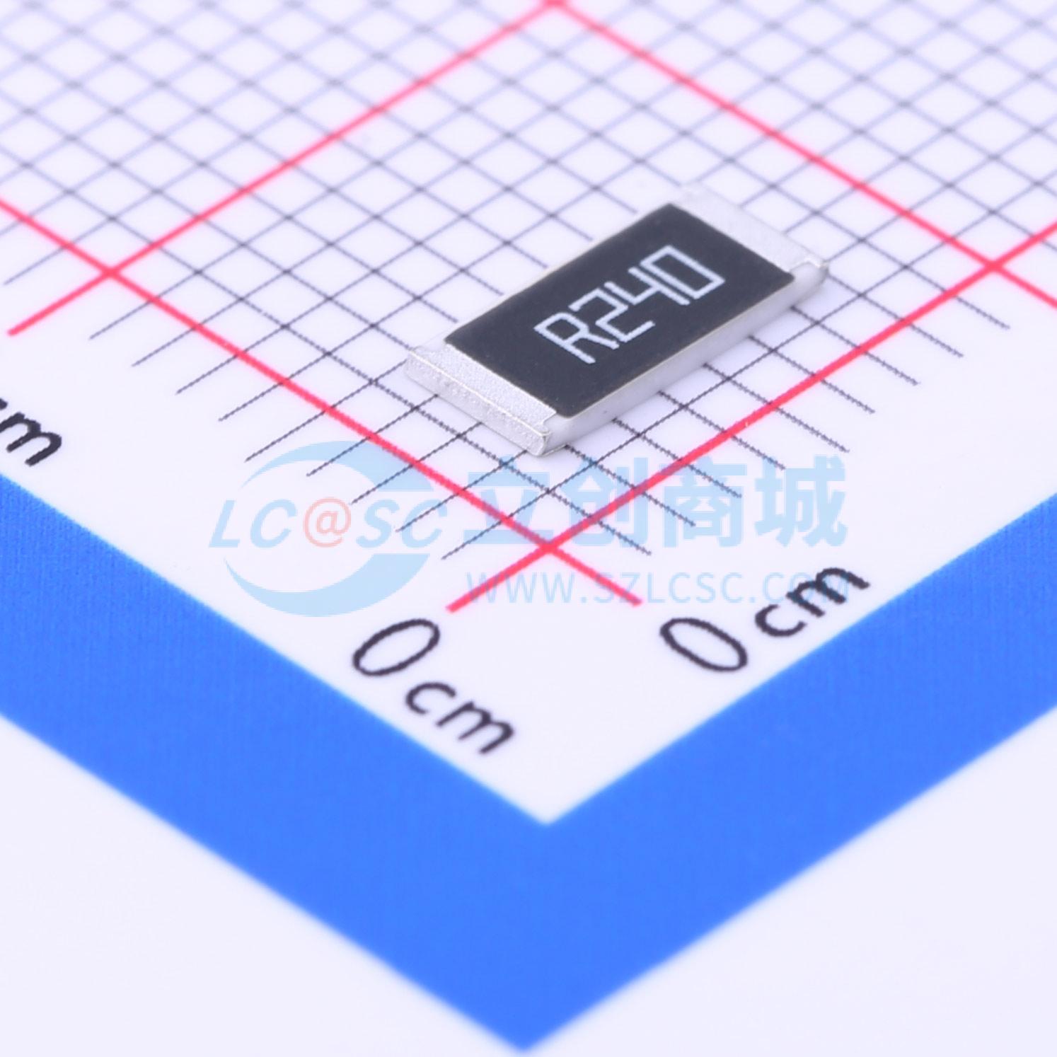 点击查看大图 CR2512JR240E04R实物图