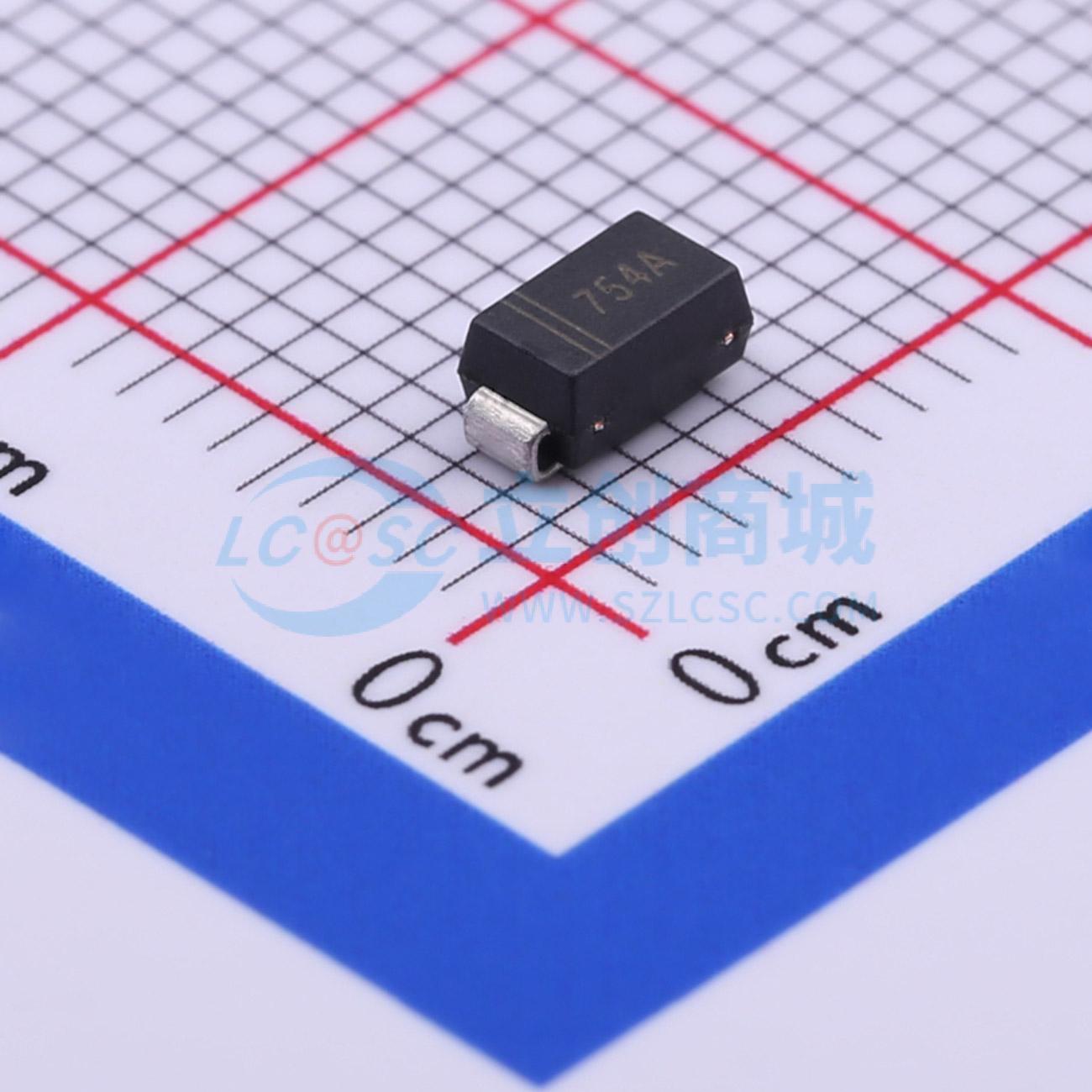 点击查看大图 1SMA4754AG实物图