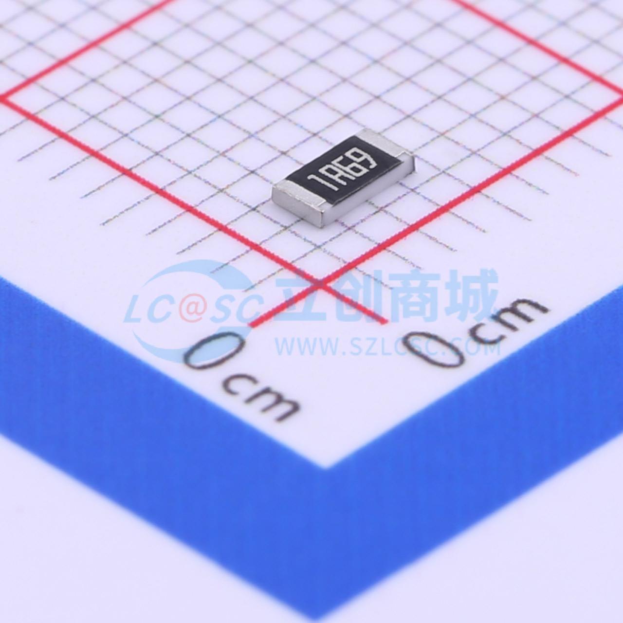 点击查看大图 RC1206FR-071R69L-S实物图