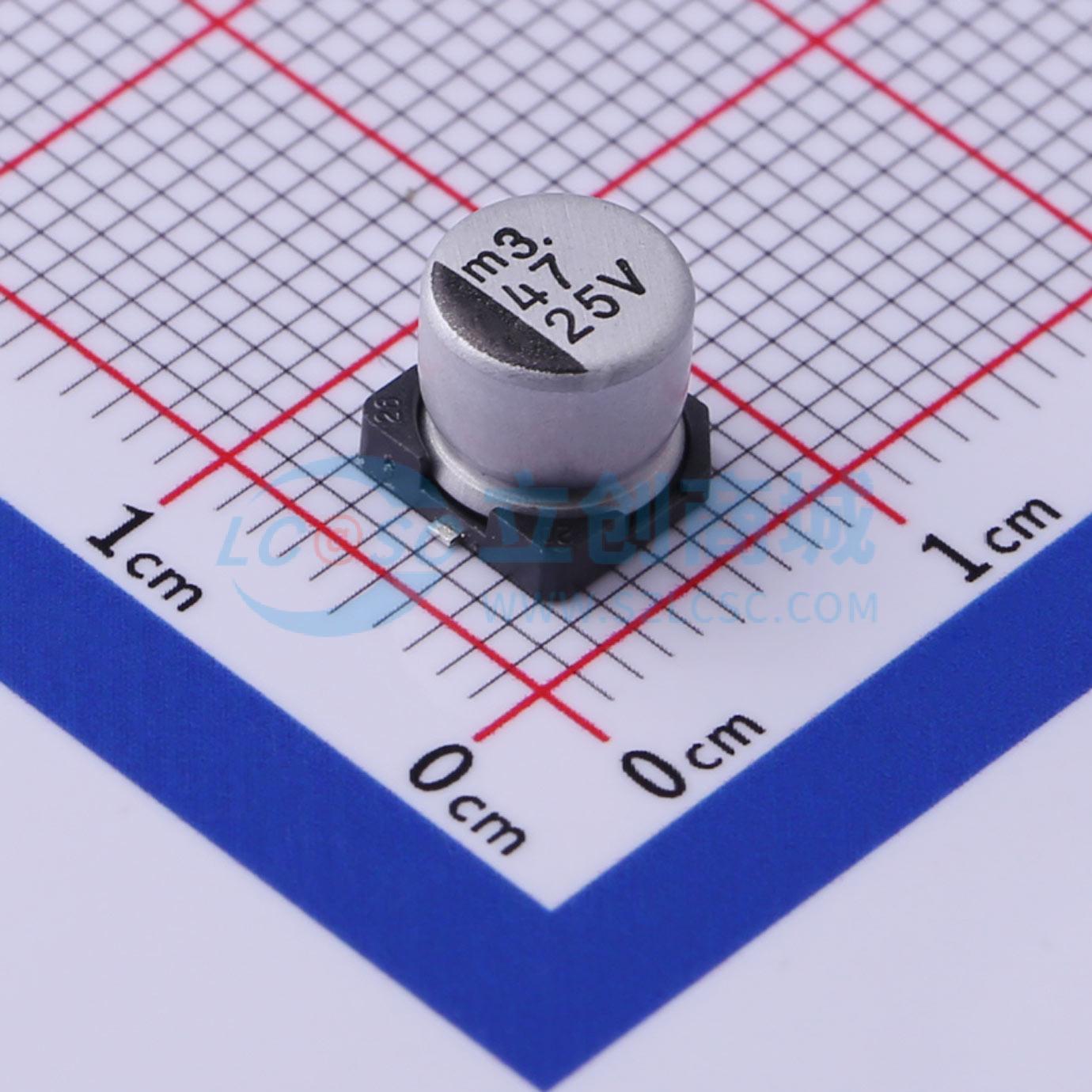 点击查看大图 UUR1E470MCL1GS实物图