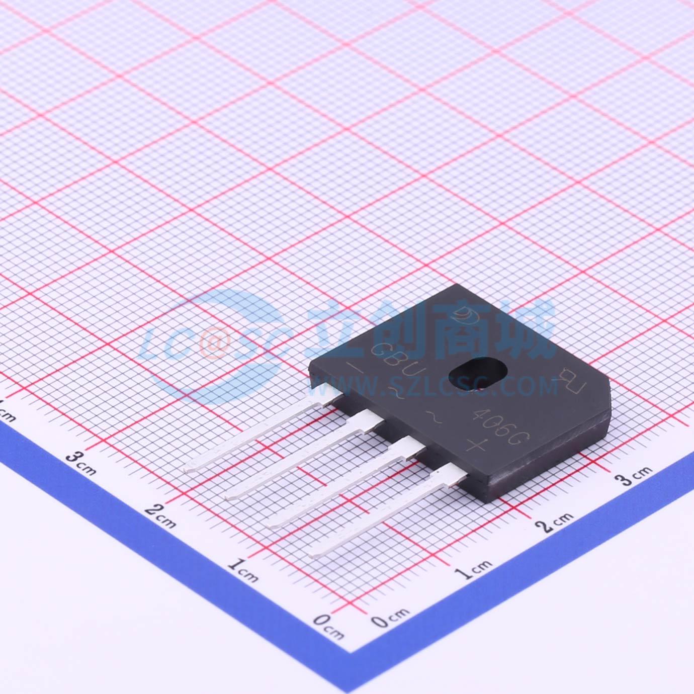 点击查看大图 GBU406G实物图