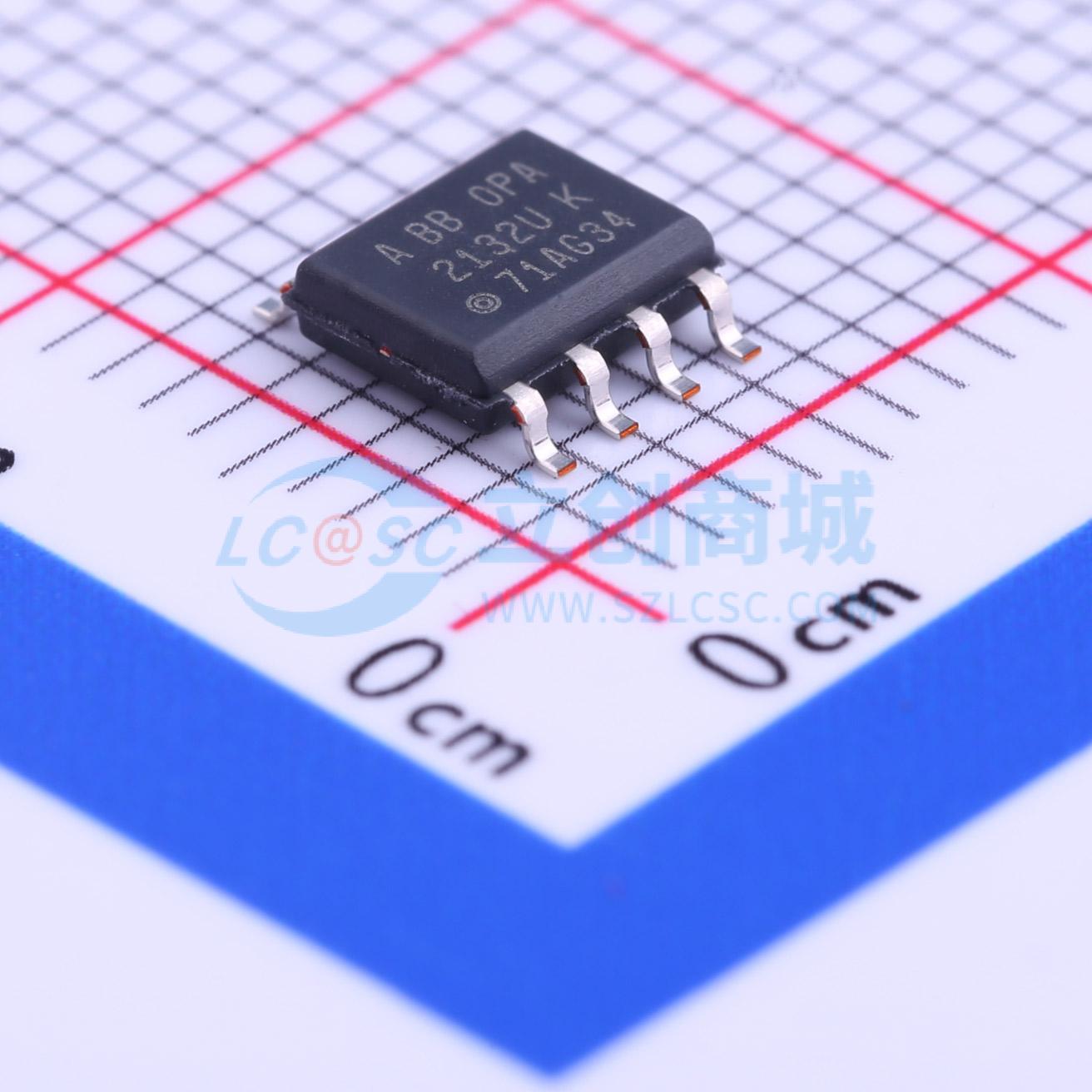 点击查看大图 OPA2132UA/2K5实物图