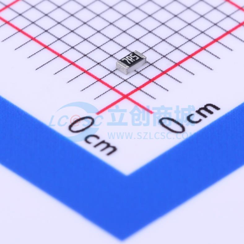 RC0603JR-077R5L实物图