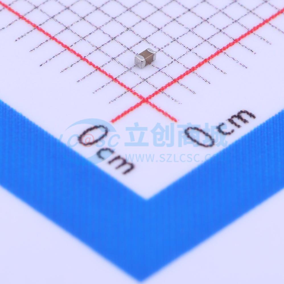 点击查看大图 0402B103K160NT实物图