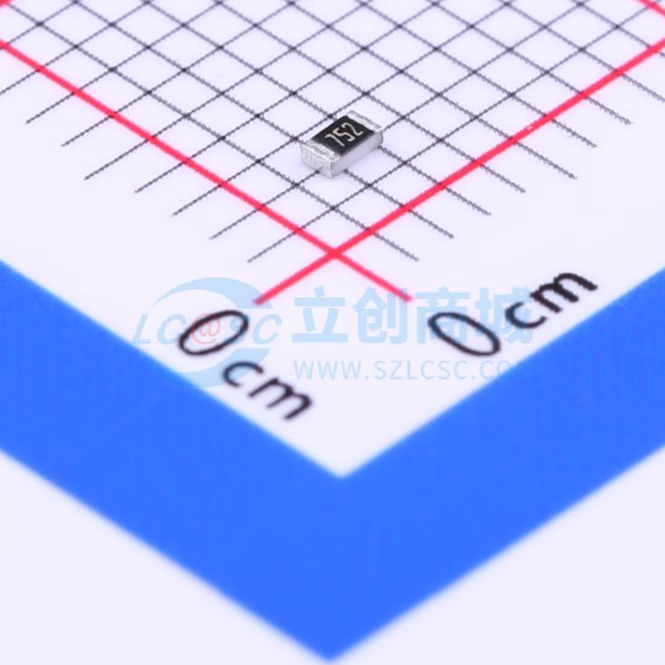 点击查看大图 MCR03EZPJ752实物图