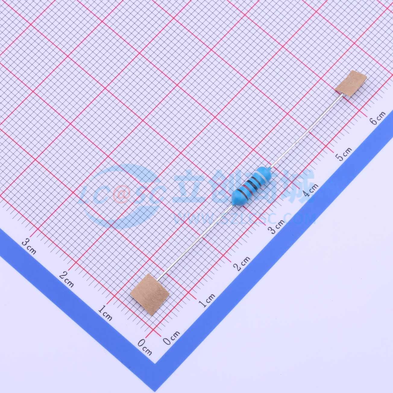 点击查看大图 RN1/2W91KΩFT/BA1实物图