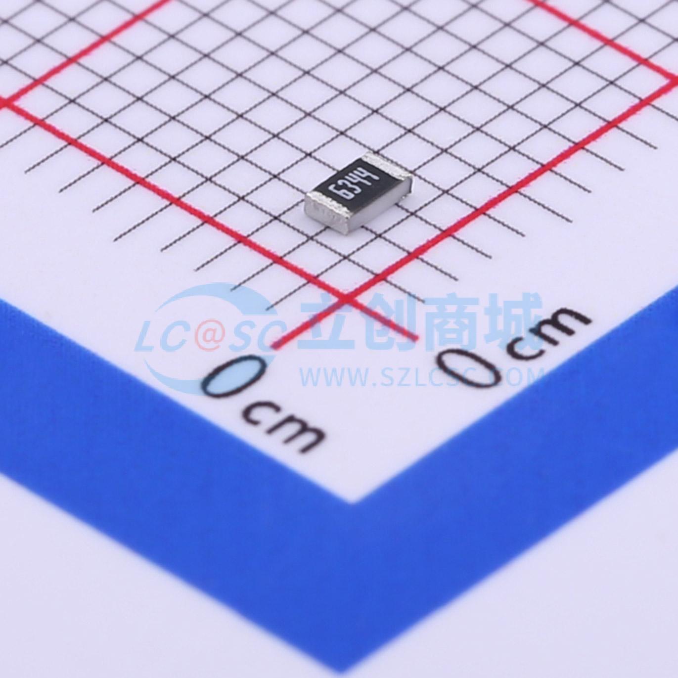 点击查看大图 0805W8F6344T5E实物图