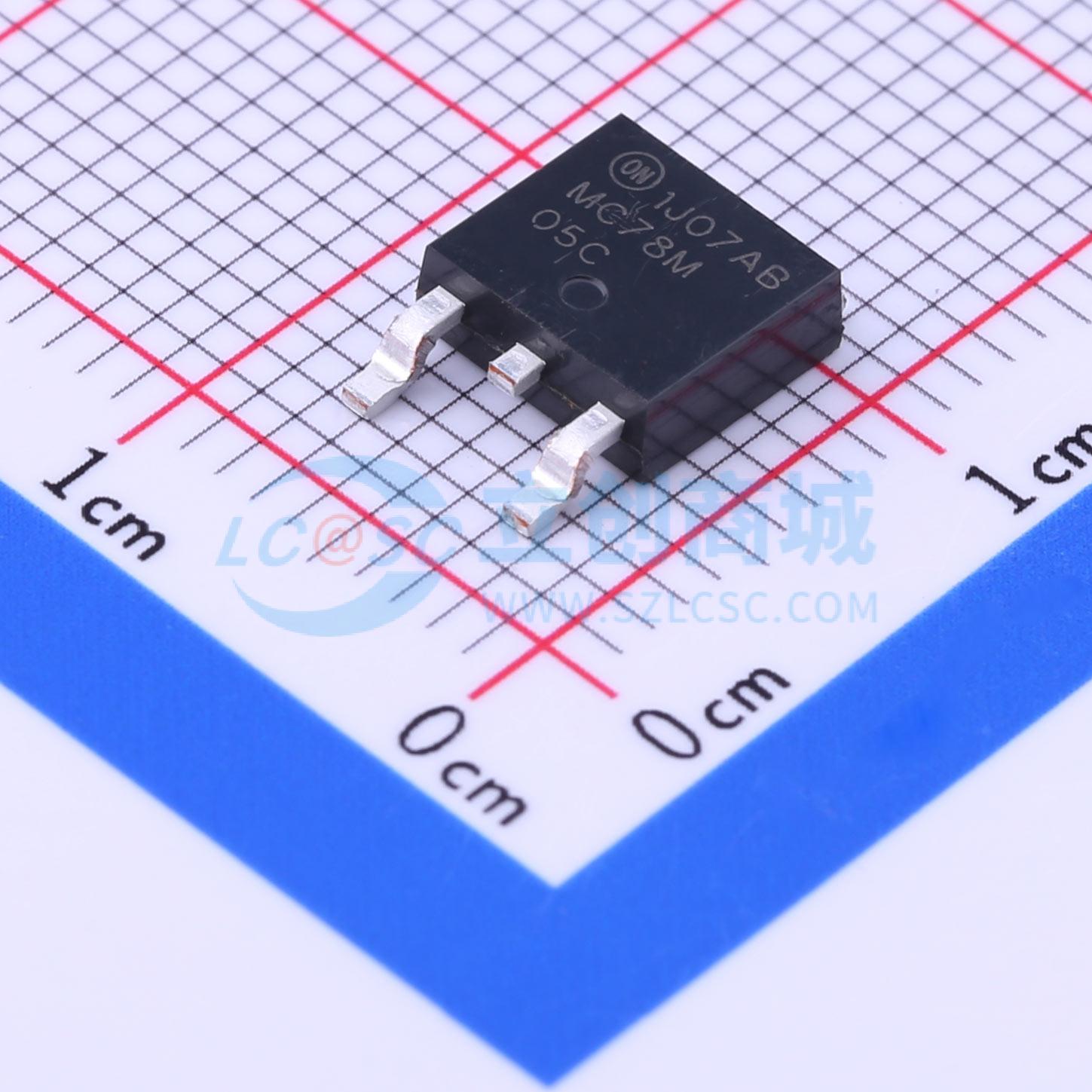 MC78M05CDTX实物图