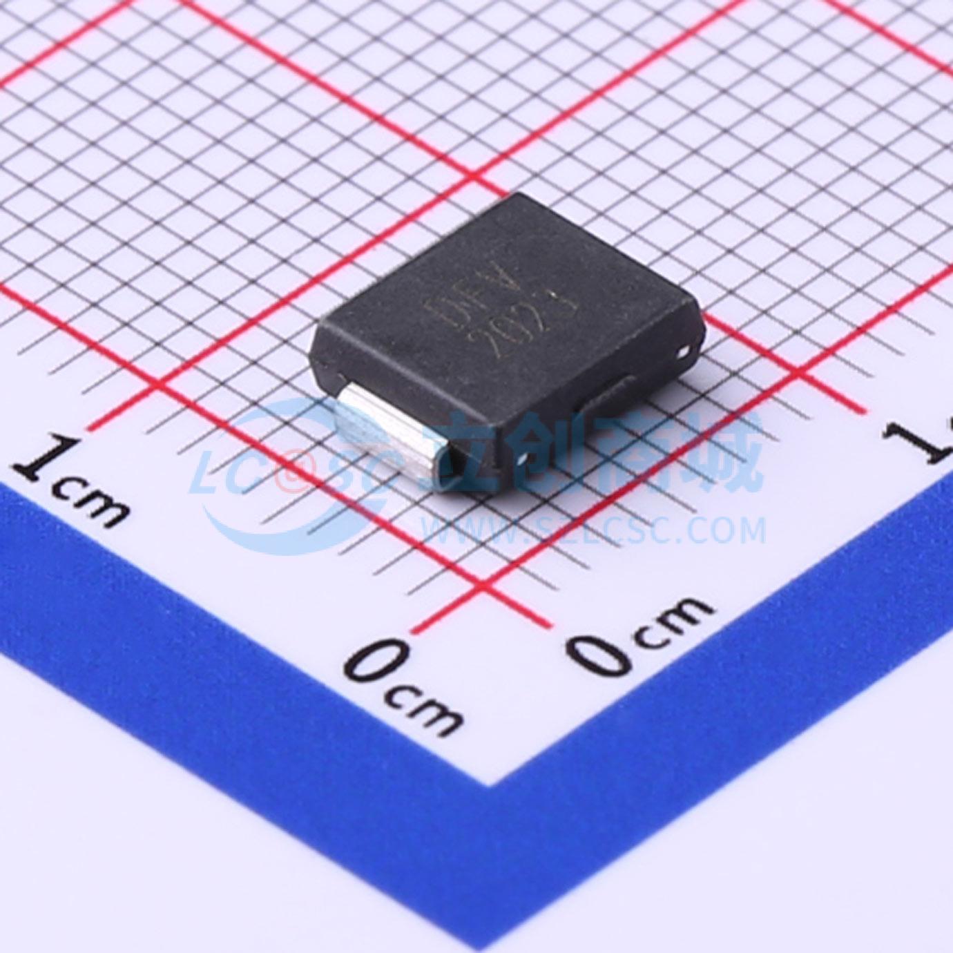 点击查看大图 SMDJ45CA实物图