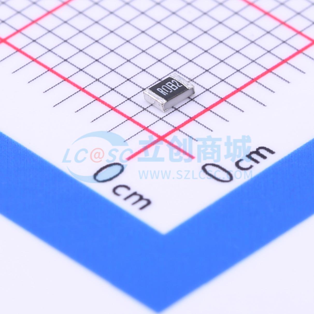 点击查看大图 0805W4F820MT5E实物图