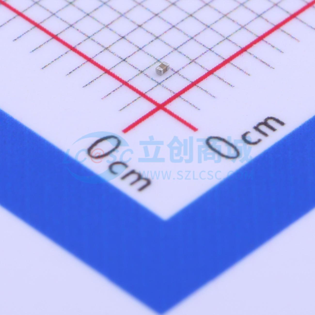 CC0201KRX7R8BB332实物图