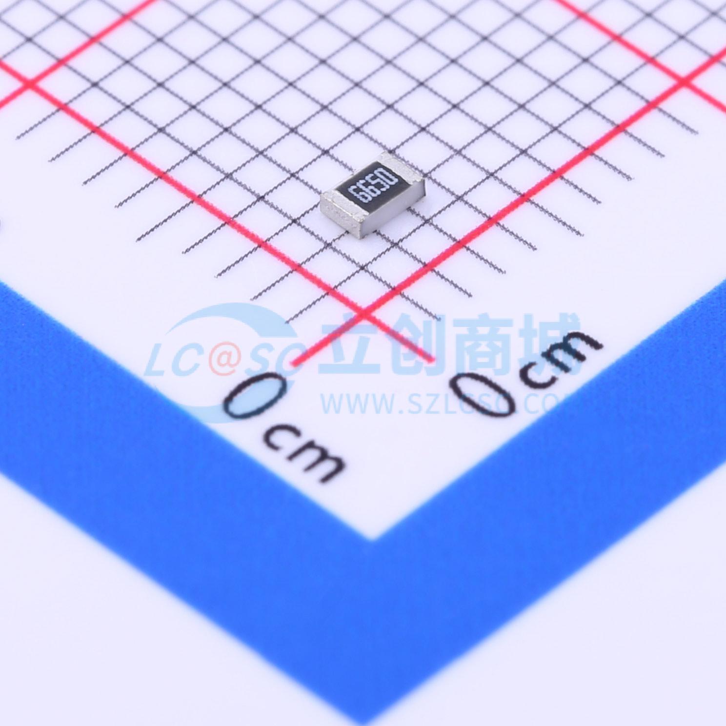 点击查看大图 CR0805F665RP05Z实物图