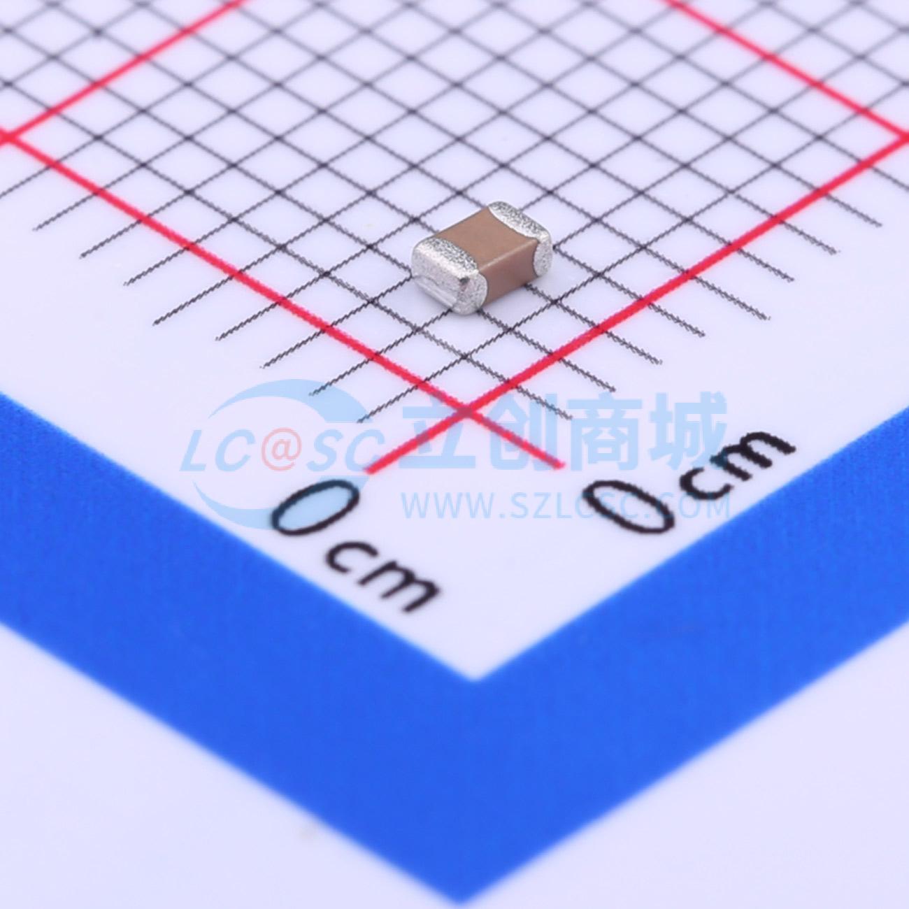 点击查看大图 0805B822K500NT实物图