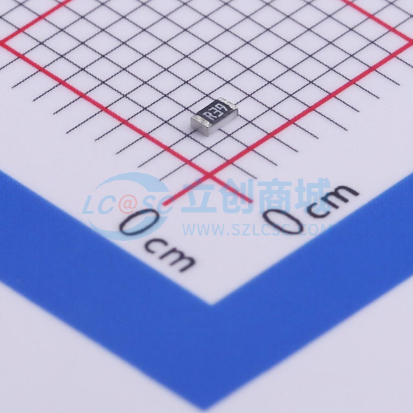 点击查看大图 RL0603FR-070R39L实物图