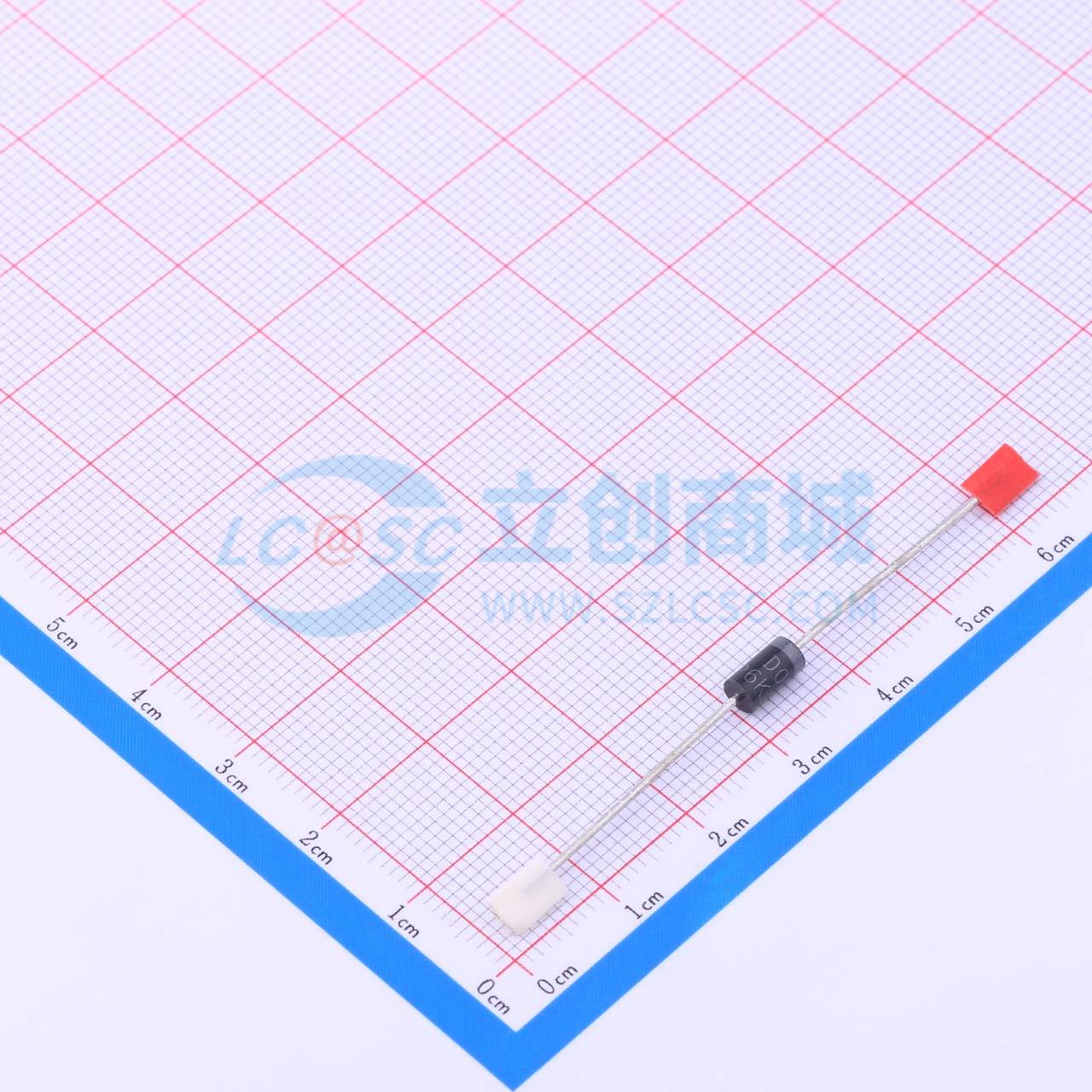 点击查看大图 P6KE18A实物图