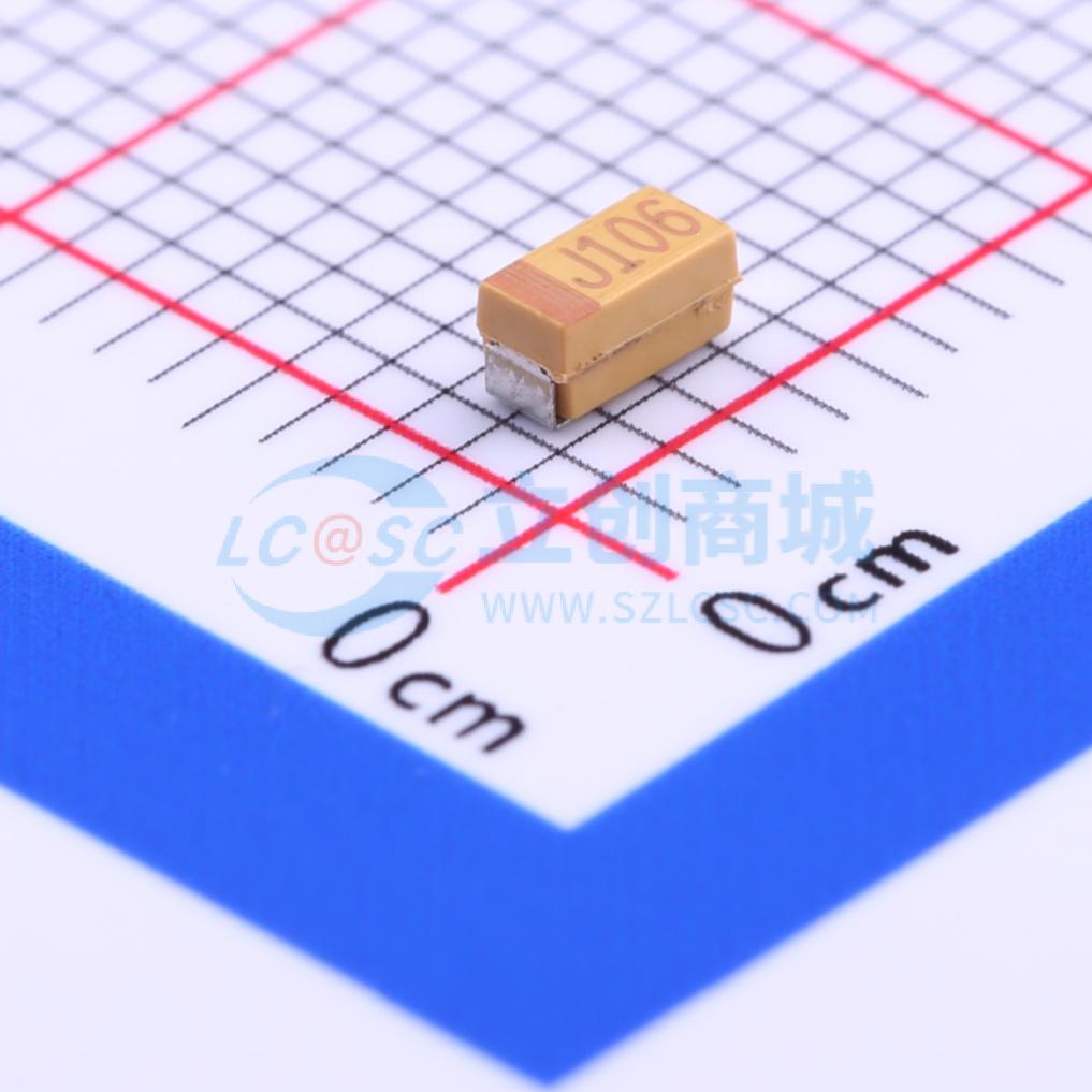 点击查看大图 TC211A106M006Y实物图