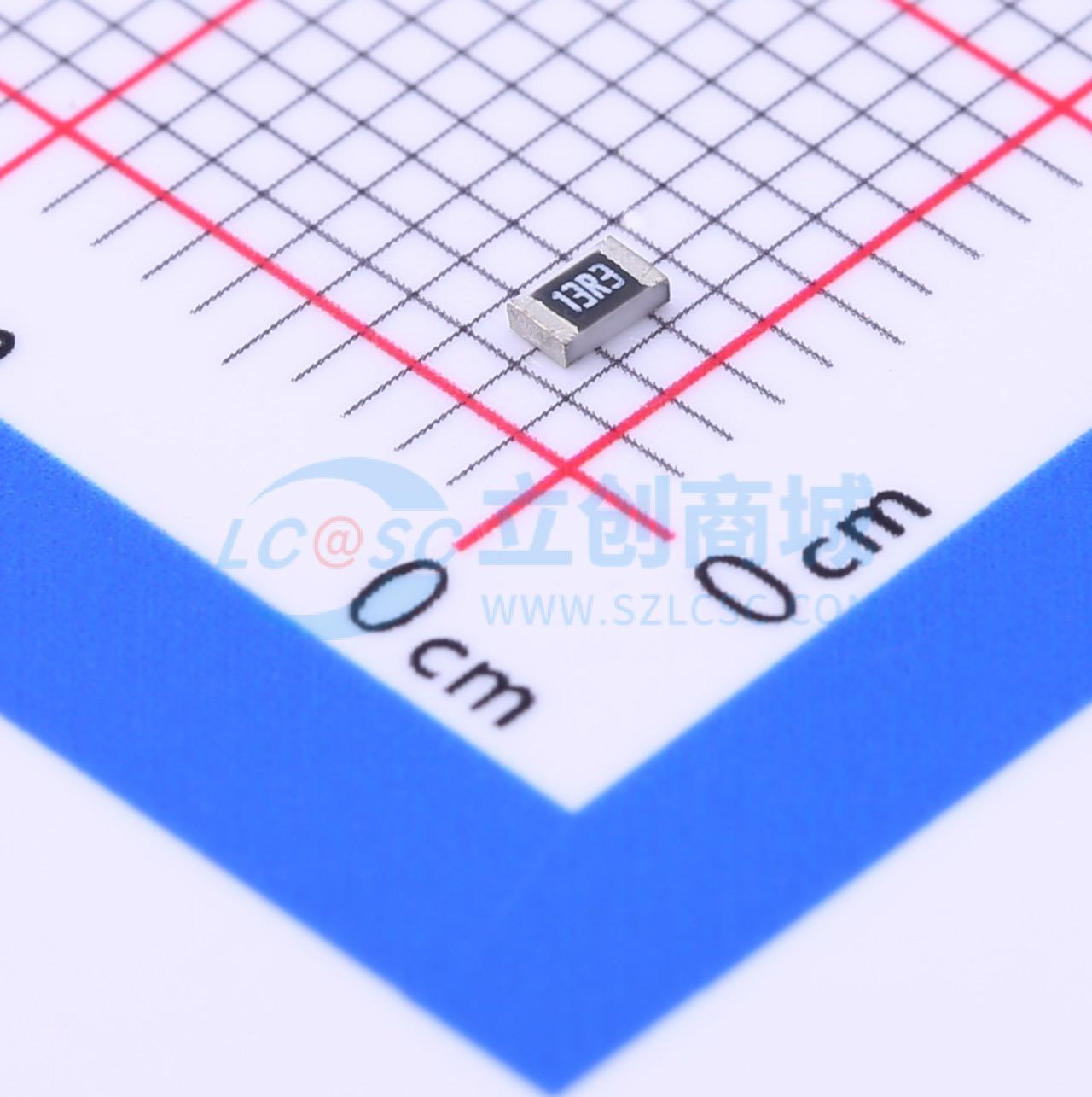 点击查看大图 CR0805F13R3P05Z实物图