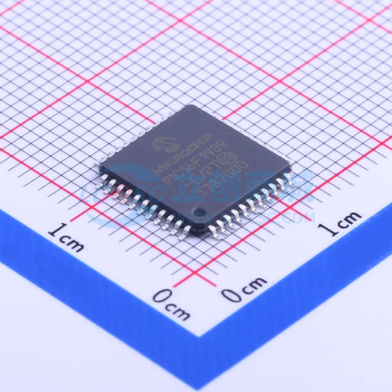 点击查看大图 PIC16F1939-E/PT实物图